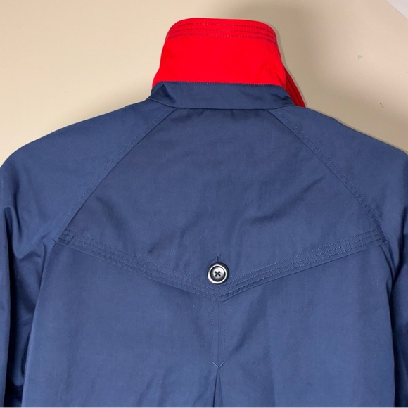 Navy Blue Coat with Red Accents - Picture 5 of 14